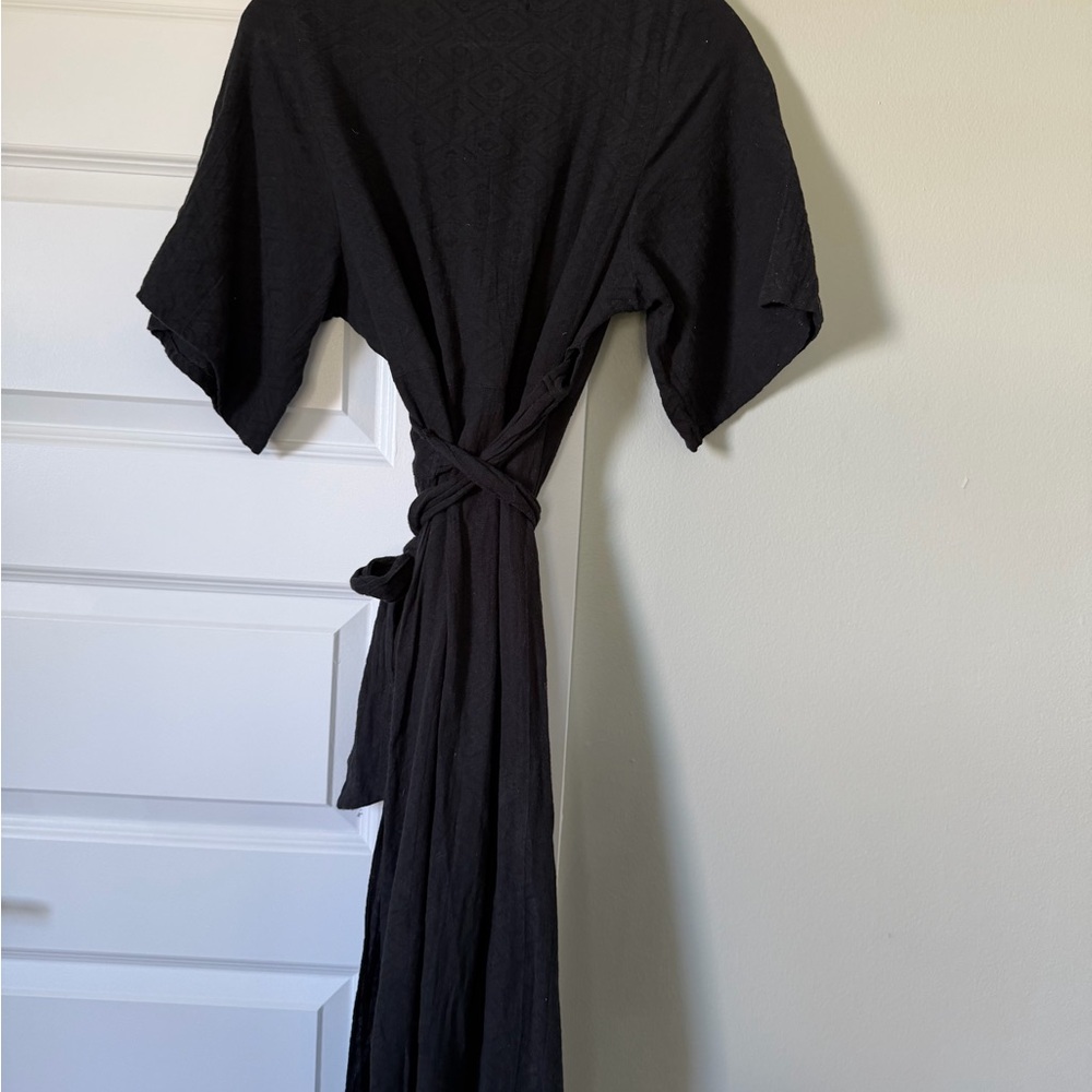 Urban Outfitters Black Wrap Dress - Picture 4 of 4